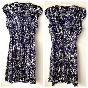 H&M Black/Blue/Gray Dress